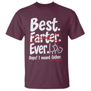 Retro Dad Worlds Best Farter I Mean Father T Shirt Funny Gag Gift Birthday Husband Dad Fathers Day