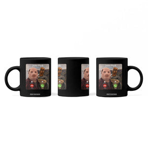 Tung Tung Tung Sahur John Pork Calling Coffee Mug Tralalero Tralala Meme Brainrot Funny