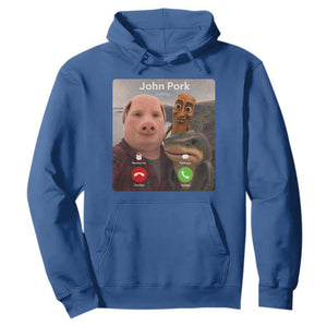 Tung Tung Tung Sahur John Pork Calling Hoodie Tralalero Tralala Meme Brainrot Funny