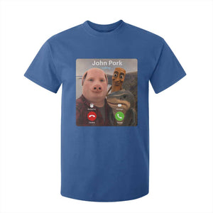 Tung Tung Tung Sahur John Pork Calling T Shirt For Kid Tralalero Tralala Meme Brainrot Funny