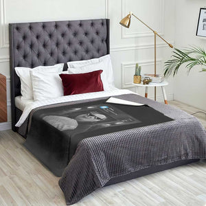 John Pork Meme Throw Blanket There Is Motion At Your Front Door Funny Brainrot