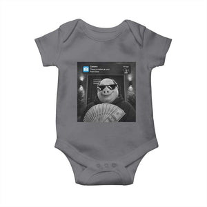 John Pork Meme Baby Onesie There Is Motion At Your Front Door Funny Brainrot