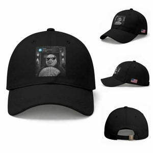 John Pork Meme Baseball Cap There Is Motion At Your Front Door Funny Brainrot