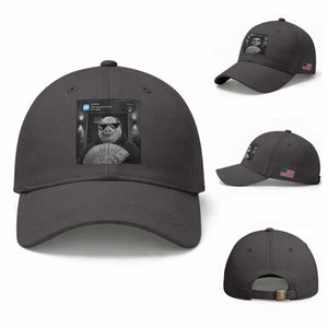 John Pork Meme Baseball Cap There Is Motion At Your Front Door Funny Brainrot