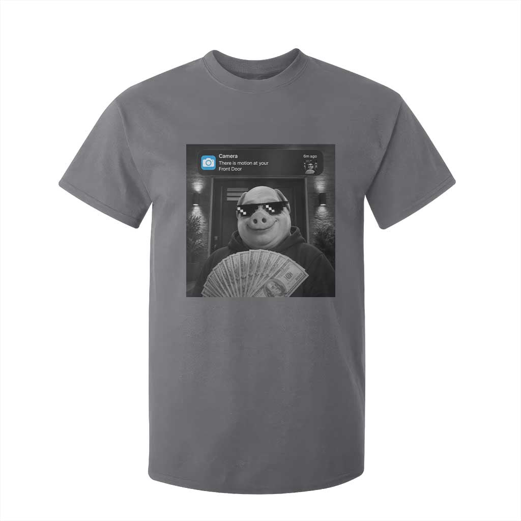 John Pork Meme T Shirt For Kid There Is Motion At Your Front Door Funny Brainrot