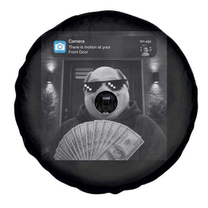 John Pork Meme Spare Tire Cover There Is Motion At Your Front Door Funny Brainrot