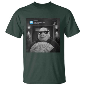 John Pork Meme T Shirt There Is Motion At Your Front Door Funny Brainrot