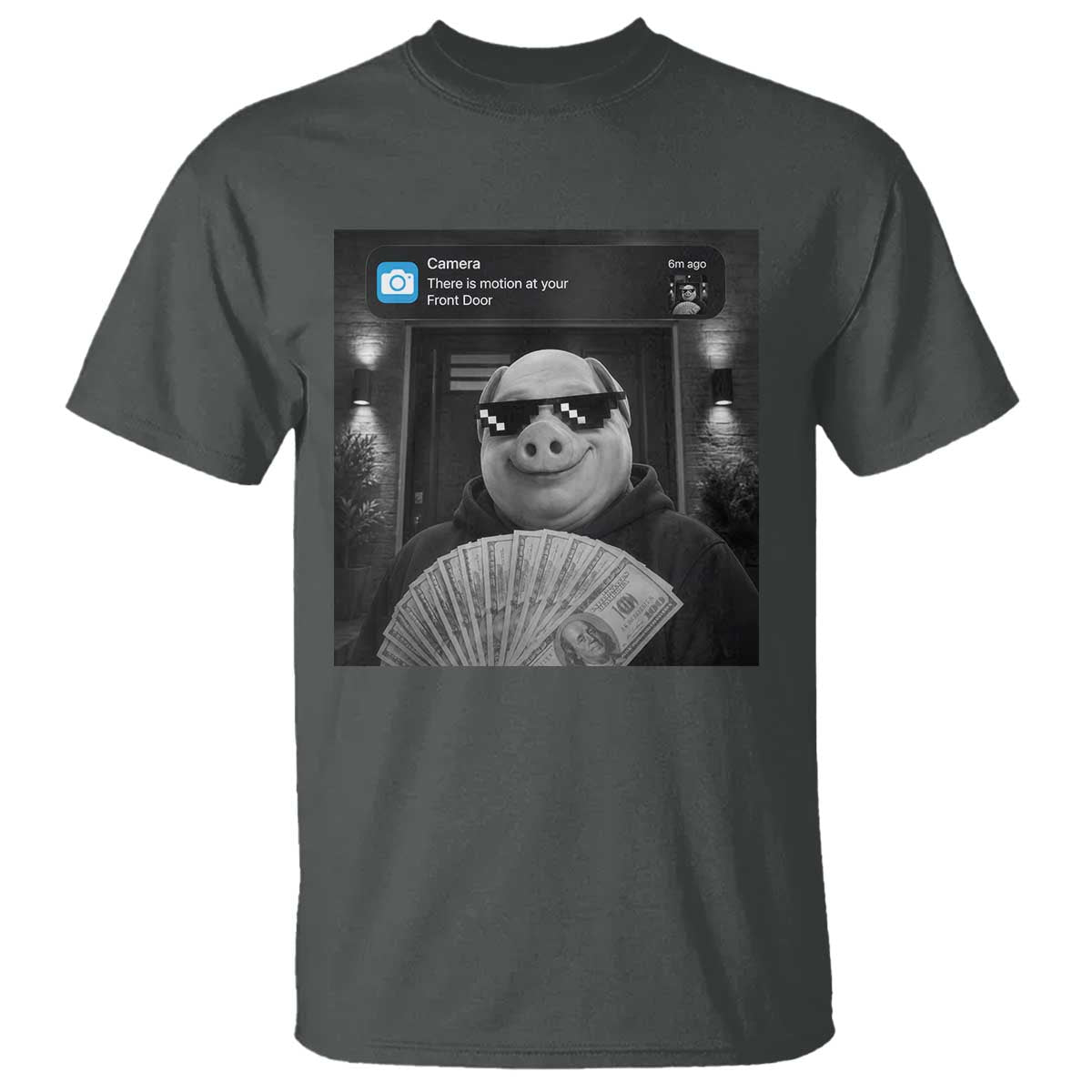 John Pork Meme T Shirt There Is Motion At Your Front Door Funny Brainrot