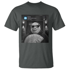John Pork Meme T Shirt There Is Motion At Your Front Door Funny Brainrot