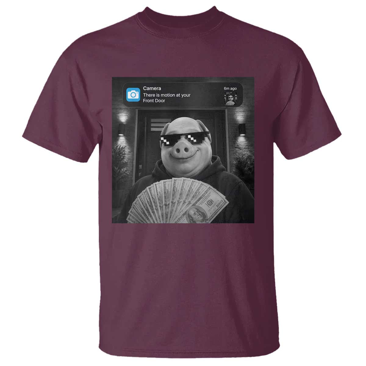 John Pork Meme T Shirt There Is Motion At Your Front Door Funny Brainrot