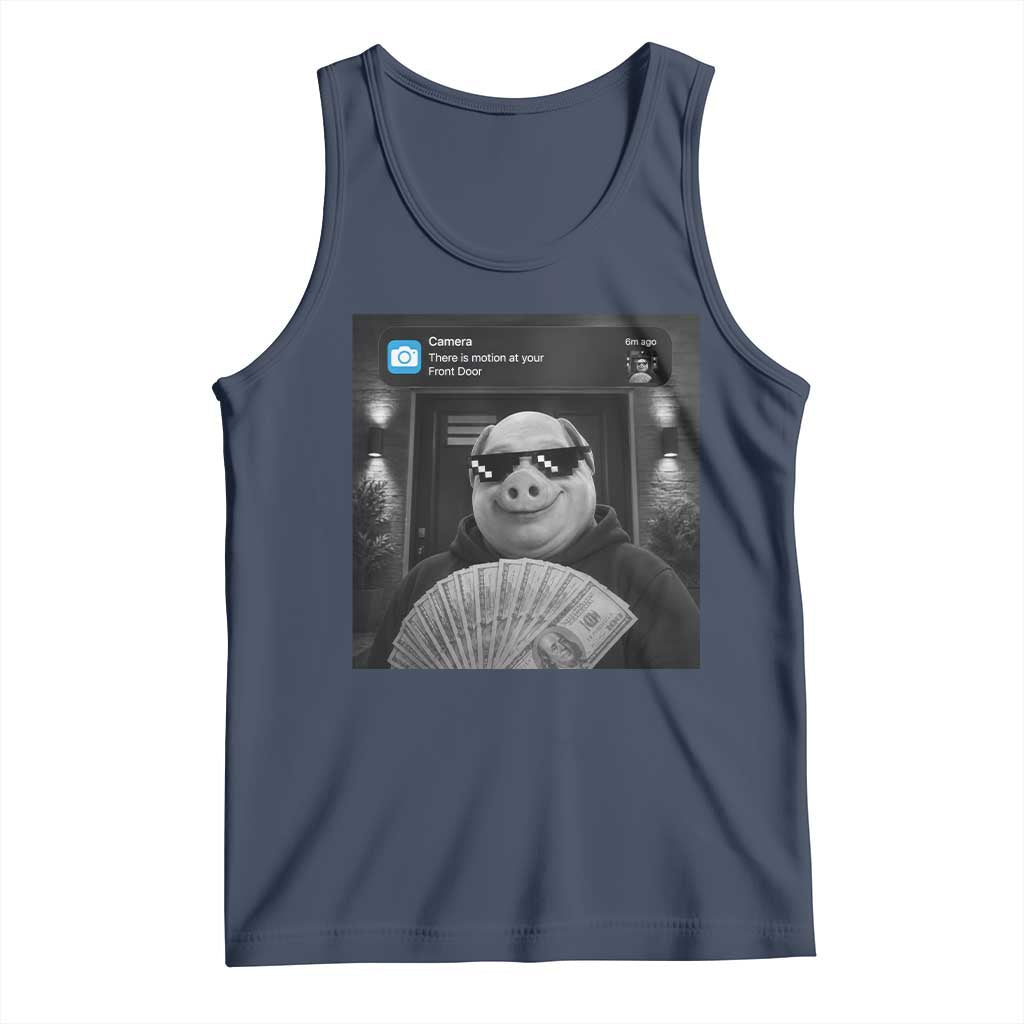 John Pork Meme Tank Top There Is Motion At Your Front Door Funny Brainrot