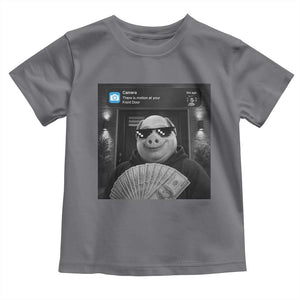 John Pork Meme Toddler T Shirt There Is Motion At Your Front Door Funny Brainrot
