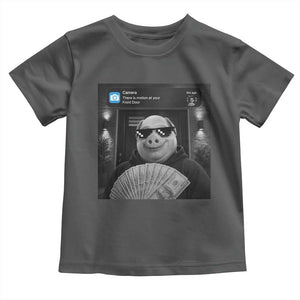 John Pork Meme Toddler T Shirt There Is Motion At Your Front Door Funny Brainrot