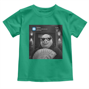 John Pork Meme Toddler T Shirt There Is Motion At Your Front Door Funny Brainrot