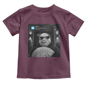 John Pork Meme Toddler T Shirt There Is Motion At Your Front Door Funny Brainrot