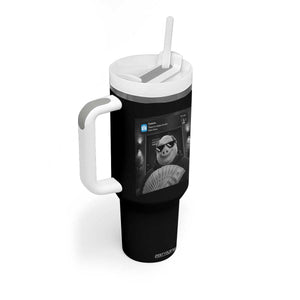 John Pork Meme Tumbler With Handle There Is Motion At Your Front Door Funny Brainrot
