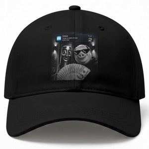 Tung Tung Tung Sahur John Pork Meme Brainrot Baseball Cap There Is Motion At Your Front Door