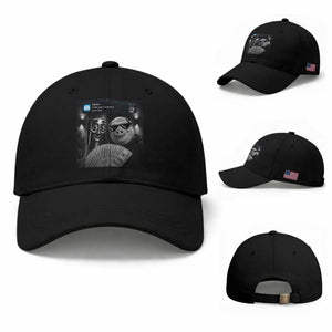 Tung Tung Tung Sahur John Pork Meme Brainrot Baseball Cap There Is Motion At Your Front Door