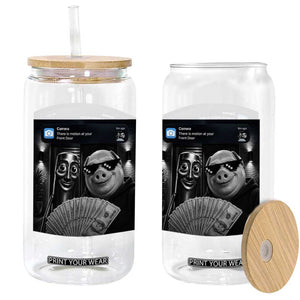 Tung Tung Tung Sahur John Pork Meme Brainrot Glass Can There Is Motion At Your Front Door