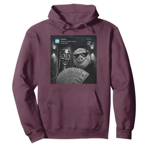 Tung Tung Tung Sahur John Pork Meme Brainrot Hoodie There Is Motion At Your Front Door