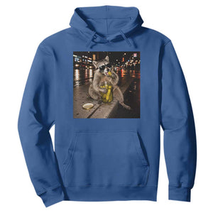 Funny Raccoon Eating Pickles Meme Hoodie