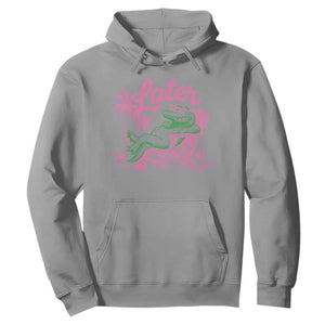 Later Gator Funny Alligator Meme Hoodie Last Day of School Summer Vacation Teachers Kids