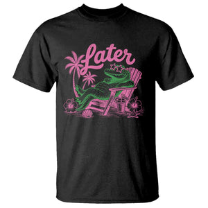 Later Gator Funny Alligator Meme T Shirt Last Day of School Summer Vacation Teachers Kids