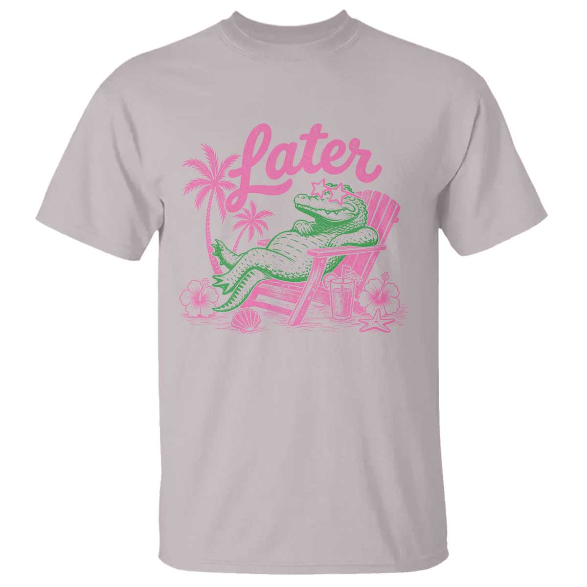 Later Gator Funny Alligator Meme T Shirt Last Day of School Summer Vacation Teachers Kids