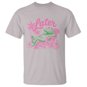 Later Gator Funny Alligator Meme T Shirt Last Day of School Summer Vacation Teachers Kids