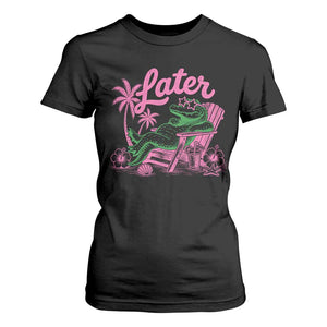 Later Gator Funny Alligator Meme T Shirt For Women Last Day of School Summer Vacation Teachers Kids