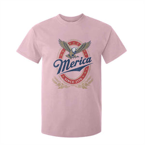 Retro Merica Eagle Funny 4th Of July T Shirt For Kid Vintage Independence Day 1776