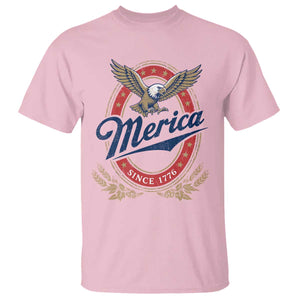 Retro Merica Eagle Funny 4th Of July T Shirt Vintage Independence Day 1776