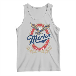 Retro Merica Eagle Funny 4th Of July Tank Top Vintage Independence Day 1776