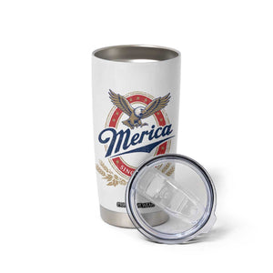 Retro Merica Eagle Funny 4th Of July Tumbler Cup Vintage Independence Day 1776