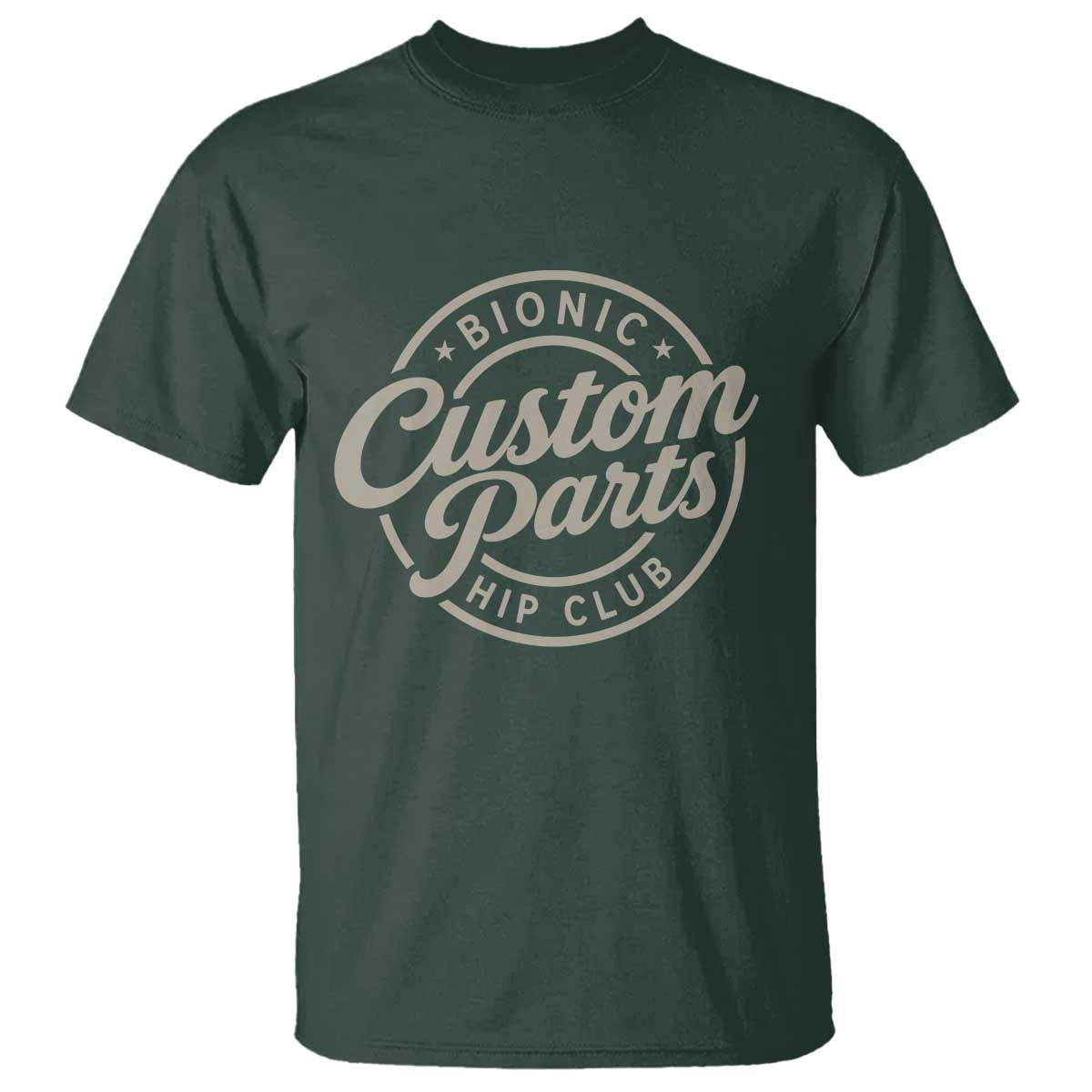 Bionic Hip Club Custom Parts Funny Hip Replacement Surgery Gift T Shirt