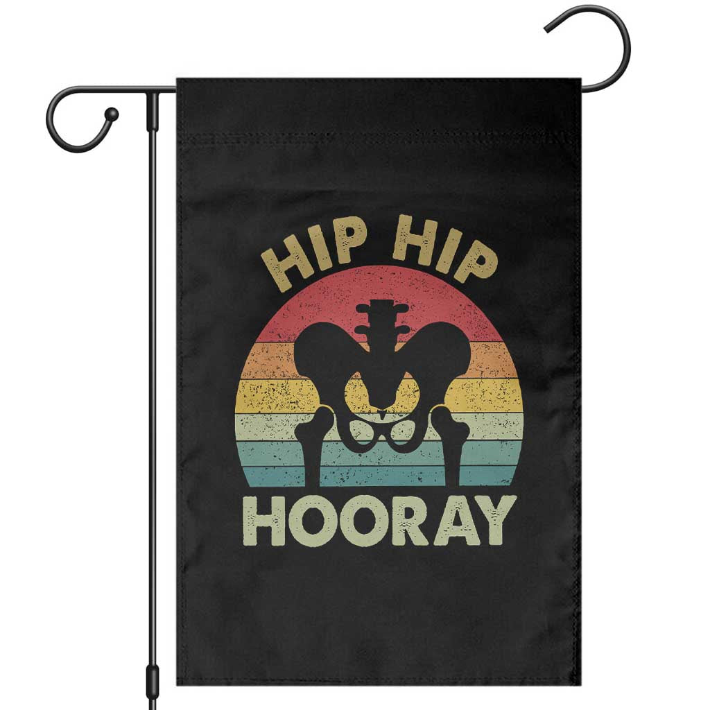 Hip Replacement Recovery Garden Flag Get Well Soon Gifts After Surgery TS10 Black Print Your Wear