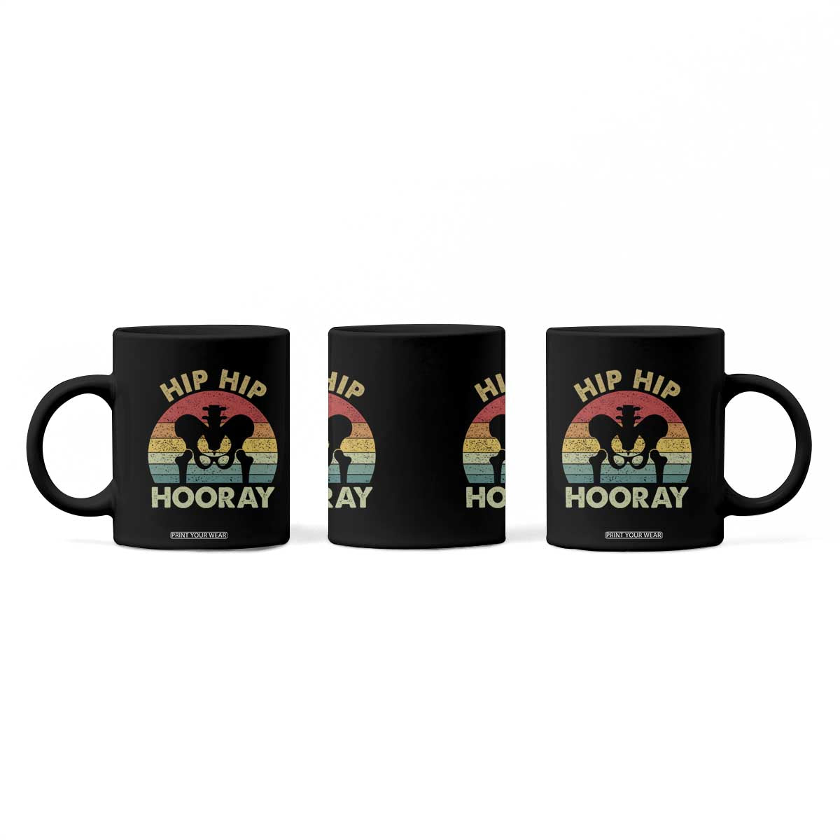 Hip Replacement Recovery Coffee Mug Get Well Soon Gifts After Surgery