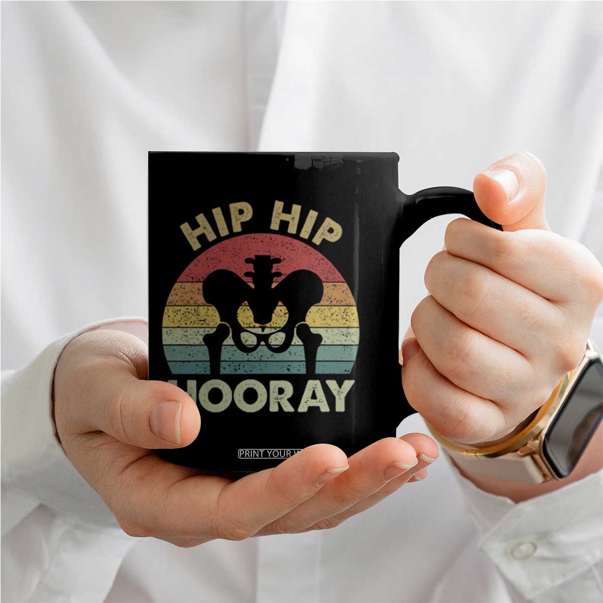 Hip Replacement Recovery Coffee Mug Get Well Soon Gifts After Surgery