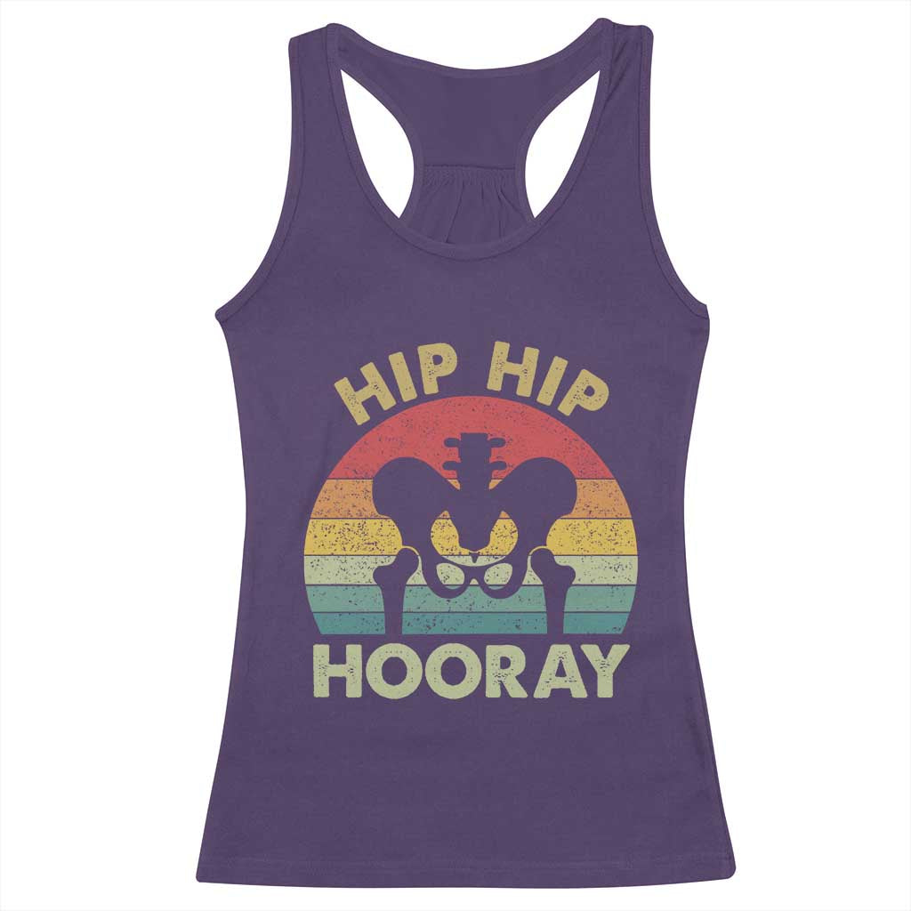 Hip Replacement Recovery Racerback Tank Top Get Well Soon Gifts After Surgery