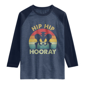 Hip Replacement Recovery Raglan Shirt Get Well Soon Gifts After Surgery