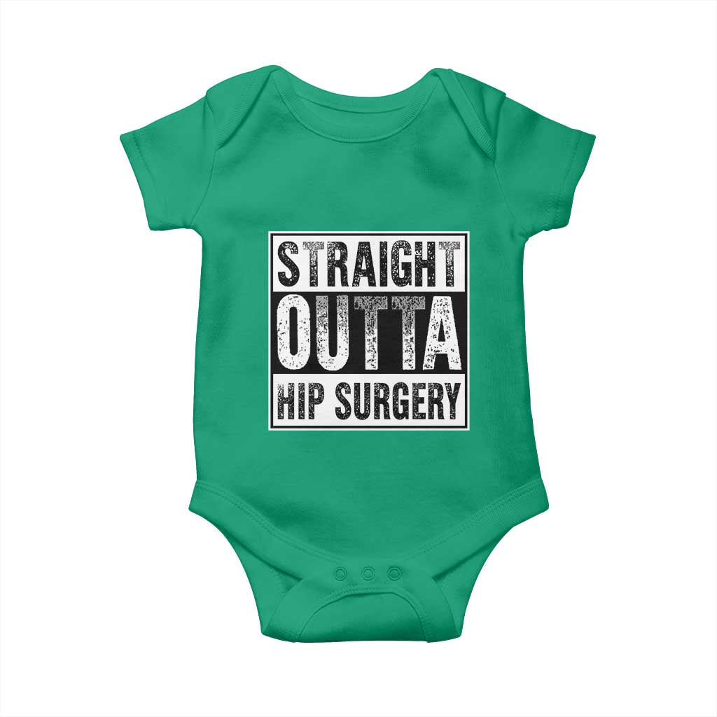 Hip Replacement Recovery Baby Onesie Straight Outta Hip Surgery Get Well
