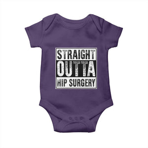 Hip Replacement Recovery Baby Onesie Straight Outta Hip Surgery Get Well