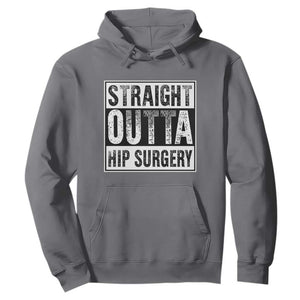 Hip Replacement Recovery Hoodie Straight Outta Hip Surgery Get Well