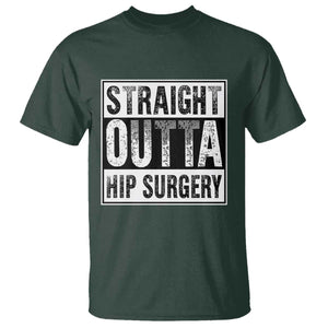 Hip Replacement Recovery T Shirt Straight Outta Hip Surgery Get Well