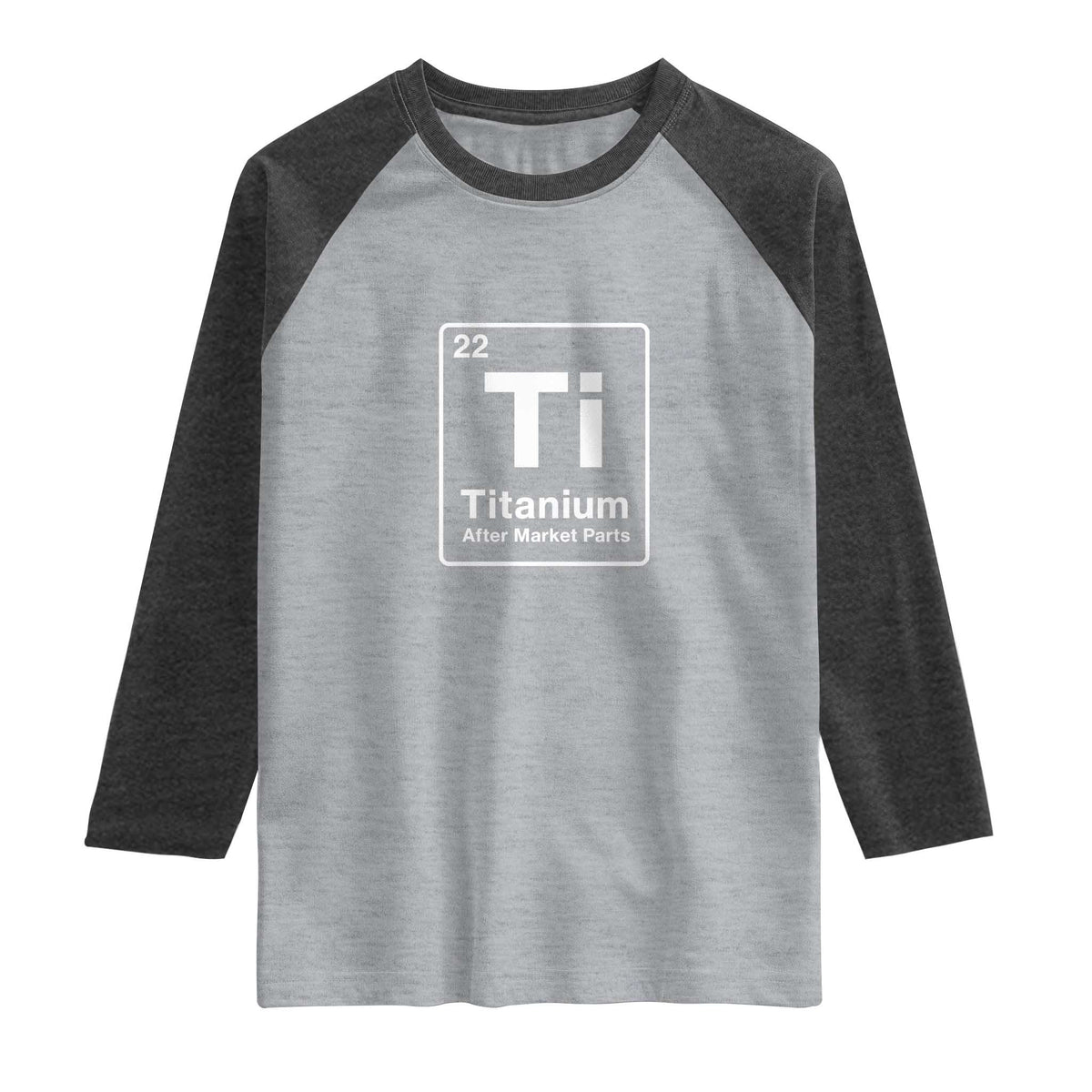 Hip Replacement Recovery Raglan Shirt Titanium Ti After Market Parts Surgery Recovery Graphic