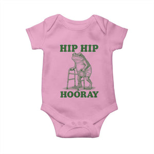 Funny Frog Hip Surgery Recovery Graphic Baby Onesie Get Well Soon Gifts