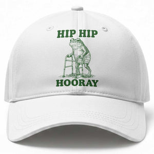 Funny Frog Hip Surgery Recovery Graphic Baseball Cap Get Well Soon Gifts