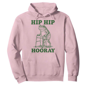 Funny Frog Hip Surgery Recovery Graphic Hoodie Get Well Soon Gifts