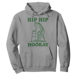 Funny Frog Hip Surgery Recovery Graphic Hoodie Get Well Soon Gifts
