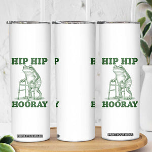 Funny Frog Hip Surgery Recovery Graphic Skinny Tumbler Get Well Soon Gifts